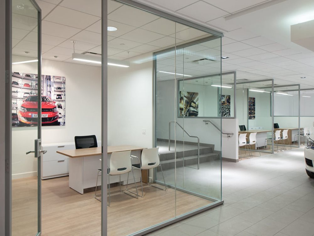 partisi kaca ruangan cubicle glass partition 1